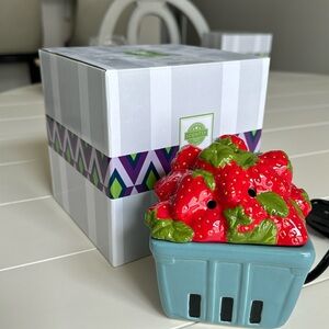 Freshly picked strawberry warmer- just in time for Summer!